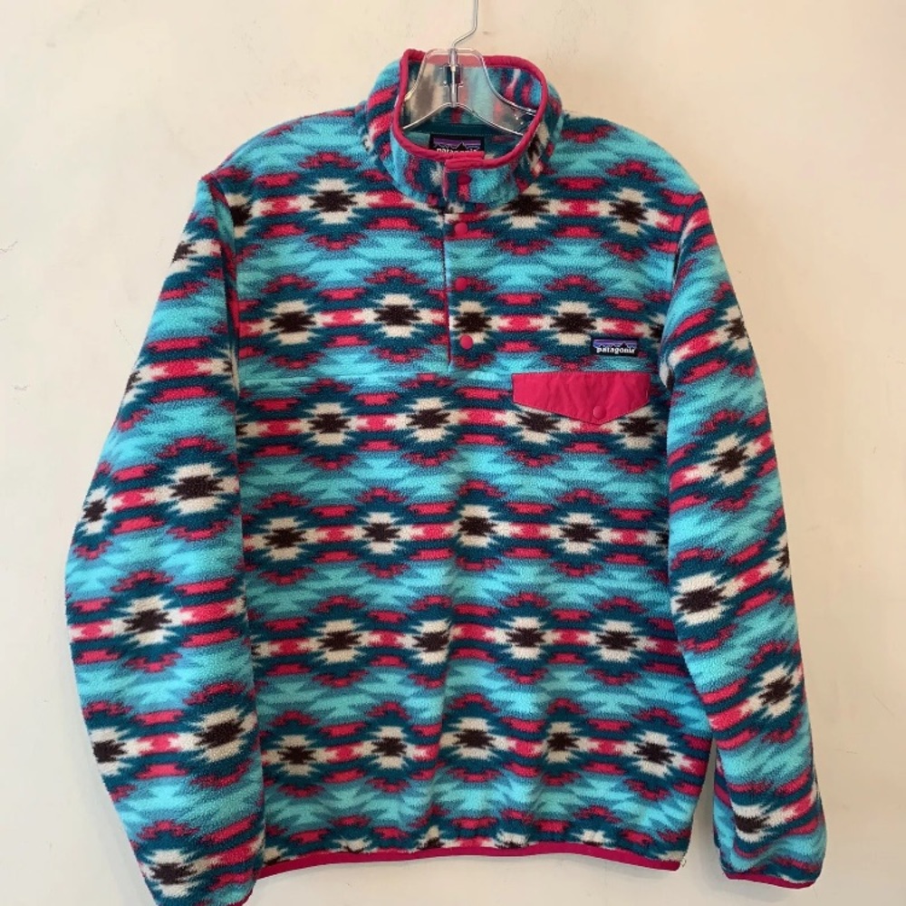 Patagonia Synchilla Aztec snap large